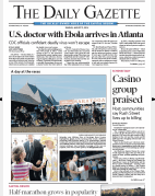 GazetteFrontPage03Aug2014